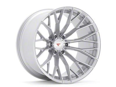 Ferrada Wheels FTR9 Machine Silver 6-Lug Wheel; 20x10; -18mm Offset (10-24 4Runner)