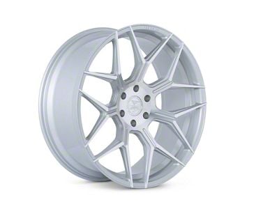 Ferrada Wheels FT3 Machine Silver 6-Lug Wheel; 24x10; 25mm Offset (22-24 Bronco Raptor)