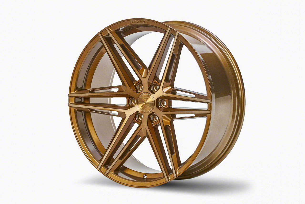 Ferrada Wheels Bronco FT4 Brushed Cobre 6-Lug Wheel; 24x10; 20mm Offset ...