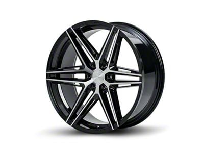 Ferrada Wheels FT4 Machine Black 6-Lug Wheel; 24x10; 25mm Offset (22-24 Bronco Raptor)