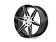 Ferrada Wheels FT2 Machine Black 6-Lug Wheel; 24x10; 30mm Offset (17-24 Titan)