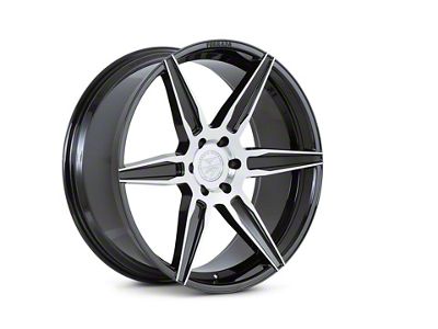 Ferrada Wheels FT2 Machine Silver 6-Lug Wheel; 22x9.5; 30mm Offset (17-24 Titan)