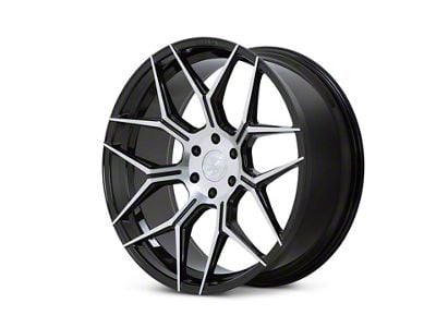 Ferrada Wheels FT3 Machine Black 6-Lug Wheel; 22x9.5; 20mm Offset (17-24 Titan)