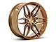 Ferrada Wheels FT5 Brushed Cobre 6-Lug Wheel; 22x9.5; 25mm Offset (17-24 Titan)