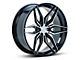 Ferrada Wheels FT5 Machine Black 6-Lug Wheel; 24x10; 25mm Offset (17-24 Titan)