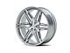 Ferrada Wheels FT4 Machine Silver 6-Lug Wheel; 22x9.5; 20mm Offset (16-24 Titan XD)