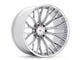 Ferrada Wheels FTR9 Machine Silver 6-Lug Wheel; 20x9.5; 15mm Offset (16-24 Titan XD)