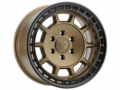 Fifteen52 Traverse HD Block Bronze 6-Lug Wheel; 17x8.5; 0mm Offset (21-24 Bronco, Excluding Raptor)