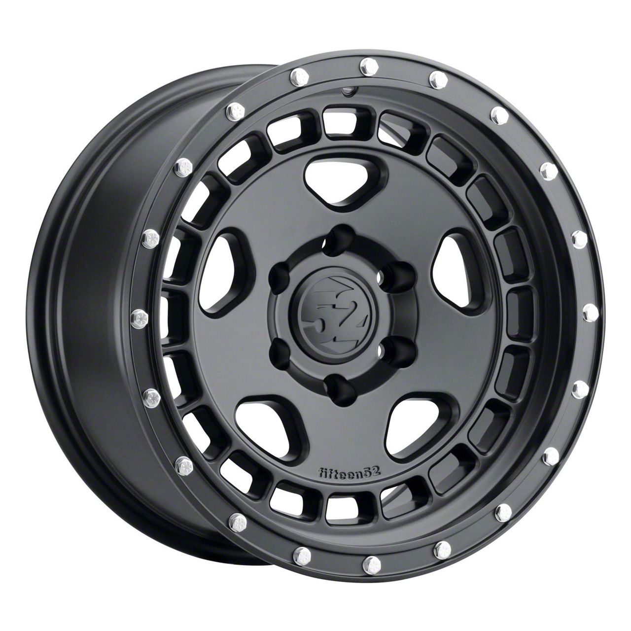 Fifteen52 Bronco Turbomac HD Asphalt Black 6-Lug Wheel; 17x8.5; 0mm ...