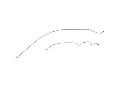 Fine Lines Intermediate Brake Line Kit; Steel (95-01 Jeep Cherokee XJ w/o ABS)