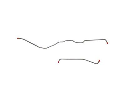 Fine Lines Rear Brake Line Kit; Stainless (94-98 Jeep Grand Cherokee ZJ w/ Disc Brakes)