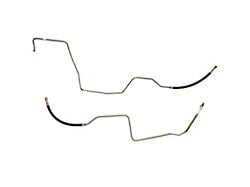 Fine Lines Transmission Cooling Lines; Stainless (93-95 5.2L Jeep Grand Cherokee ZJ)