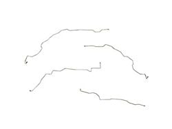 Fine Lines Intermediate Brake Line Kit; Stainless (07-11 Jeep Wrangler JK 2-Door)