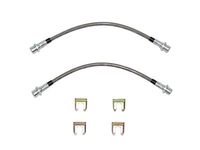 Fine Lines Brake Hose Set; Front and Rear (07-14 4WD Tundra)