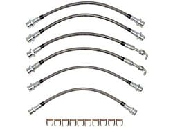 Fine Lines Complete Brake Hose Kit; Front and Rear (08-14 Tundra)