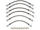 Fine Lines Complete Brake Hose Kit; Front and Rear (08-14 Tundra)