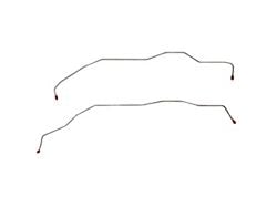 Fine Lines Rear Brake Line Kit; Stainless (08-14 4WD Tundra)