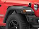 Fishbone Offroad Aluminum Inner Fenders; Front and Rear; Black (18-24 Jeep Wrangler JL)