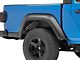 Fishbone Offroad Aluminum Inner Fenders; Rear; Black (20-24 Jeep Gladiator JT)