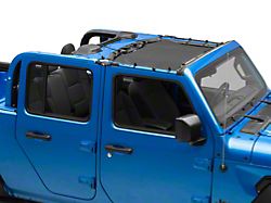 Fishbone Offroad Front Mesh Sun Shade (20-24 Jeep Gladiator JT)