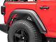 Fishbone Offroad Aluminum Inner Fenders; Rear; Black (18-24 Jeep Wrangler JL)