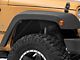 Fishbone Offroad Aluminum Inner Fenders; Front and Rear; Black (07-18 Jeep Wrangler JK)