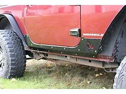 Fishbone Offroad Scale Armor Rocker Guards (07-18 Jeep Wrangler JK 2-Door)