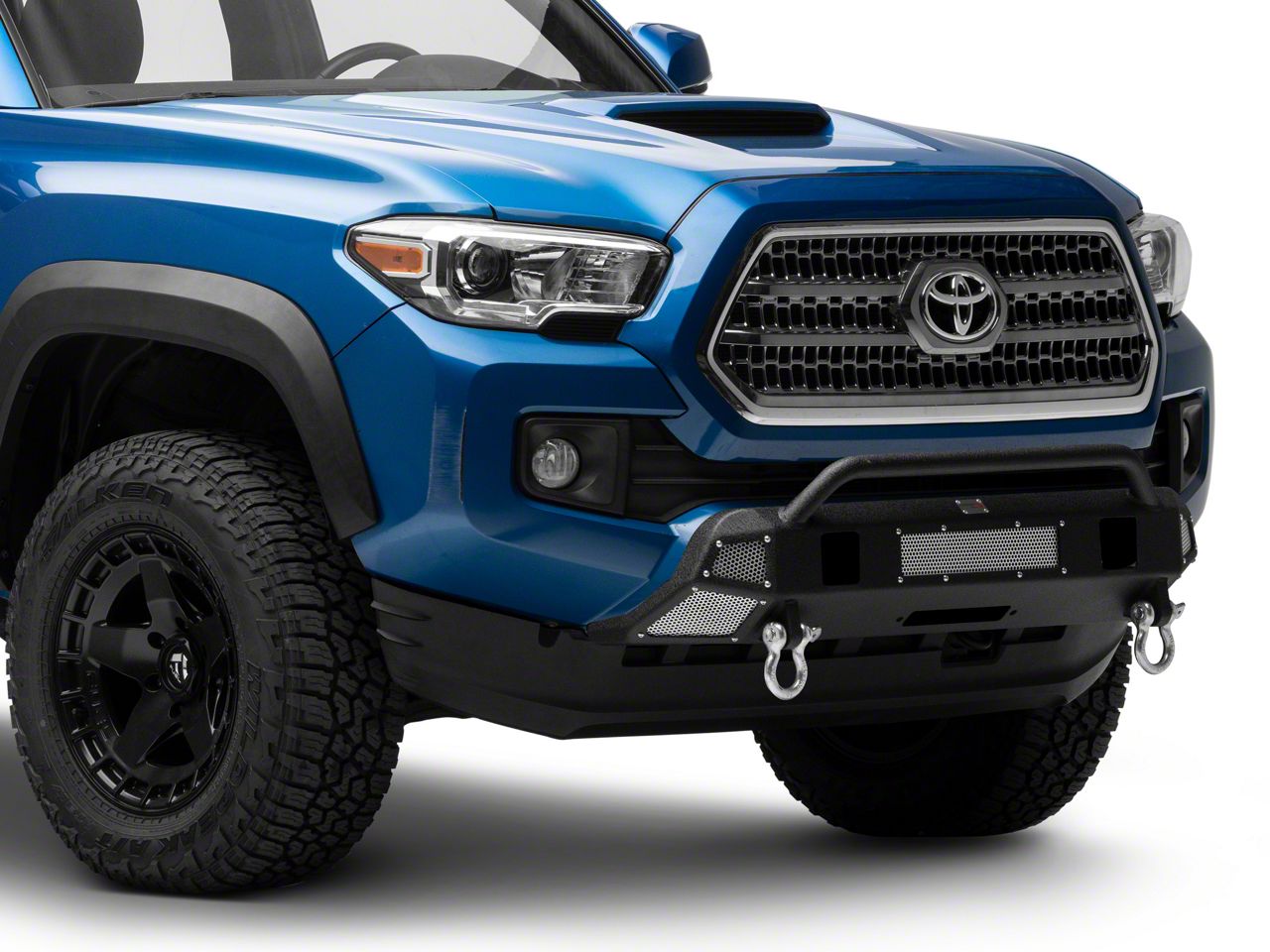 Fishbone Offroad Tacoma Center Stubby Front Bumper FB21311 (16-23 ...