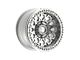 Fittipaldi Offroad FB153 Gloss Silver Machined with Machined Ring 6-Lug Wheel; 17x9; -15mm Offset (22-24 Bronco Raptor)