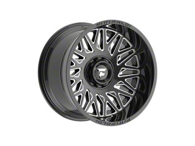 Fittipaldi Offroad FA07 Gloss Black Milled 5-Lug Wheel; 22x12; -44mm Offset (07-13 Tundra)