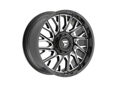 Fittipaldi Offroad FA08 Gloss Black Milled 5-Lug Wheel; 20x9; 18mm Offset (07-13 Tundra)