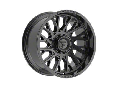 Fittipaldi Offroad FA08 Gloss Black 5-Lug Wheel; 20x10; -19mm Offset (07-13 Tundra)