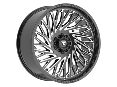 Fittipaldi Offroad FA15 Gloss Black Milled 5-Lug Wheel; 24x10; 0mm Offset (07-13 Tundra)