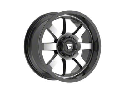 Fittipaldi Offroad FA16 Gloss Black Machined 5-Lug Wheel; 20x9; 12mm Offset (07-13 Tundra)