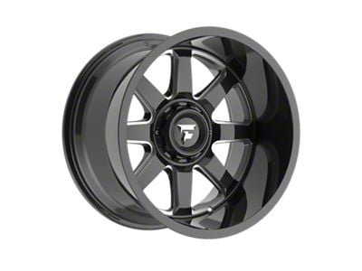 Fittipaldi Offroad FA16 Gloss Black Milled 5-Lug Wheel; 20x12; -51mm Offset (07-13 Tundra)