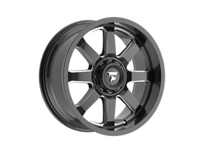 Fittipaldi Offroad FA16 Gloss Black Milled 5-Lug Wheel; 20x9; 12mm Offset (07-13 Tundra)