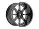 Fittipaldi Offroad FA16 Gloss Black Milled 5-Lug Wheel; 22x12; -51mm Offset (07-13 Tundra)