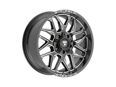 Fittipaldi Offroad FA19 Gloss Black Milled 5-Lug Wheel; 20x9; 18mm Offset (07-13 Tundra)