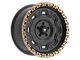 Fittipaldi Offroad FT100 Satin Black with Bronze Ring 5-Lug Wheel; 20x9; 18mm Offset (07-13 Tundra)