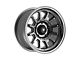 Fittipaldi Offroad FT102 Satin Anthracite 5-Lug Wheel; 17x8.5; 0mm Offset (07-13 Tundra)