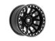 Fittipaldi Offroad FB151 Satin Black 6-Lug Wheel; 17x9; -38mm Offset (10-24 4Runner)