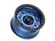 Fittipaldi Offroad FT100 Satin Blue with Black Ring 6-Lug Wheel; 17x9; -12mm Offset (10-24 4Runner)