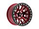 Fittipaldi Offroad FB151 Metallic Red with Red Tint 6-Lug Wheel; 17x9; -38mm Offset (03-09 4Runner)