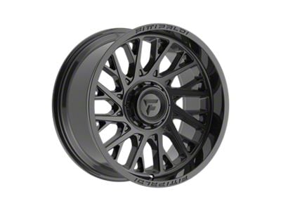 Fittipaldi Offroad FA08 Gloss Black 6-Lug Wheel; 20x10; -19mm Offset (22-24 Bronco Raptor)