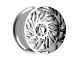 Fittipaldi Offroad FA13 Mirror Coat 6-Lug Wheel; 24x12; -44mm Offset (22-24 Bronco Raptor)