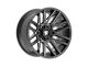 Fittipaldi Offroad FA14 Gloss Black Milled 6-Lug Wheel; 20x10; -19mm Offset (22-24 Bronco Raptor)