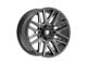 Fittipaldi Offroad FA14 Gloss Black Milled 6-Lug Wheel; 20x9; 0mm Offset (22-24 Bronco Raptor)