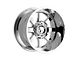 Fittipaldi Offroad FA16 Mirror Coat 6-Lug Wheel; 20x12; -51mm Offset (22-24 Bronco Raptor)