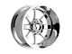 Fittipaldi Offroad FA16 Mirror Coat 6-Lug Wheel; 22x12; -51mm Offset (22-24 Bronco Raptor)