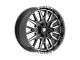 Fittipaldi Offroad FA18 Gloss Black Milled 6-Lug Wheel; 20x9; 18mm Offset (22-24 Bronco Raptor)